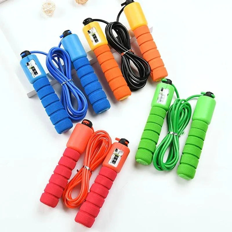 Skipping Rope with Electronic Counting