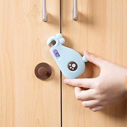 Mighty Whale Shaped  Door Lock  (Pack of 2)