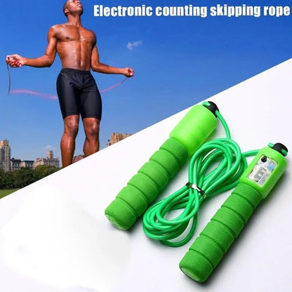 Skipping Rope with Electronic Counting