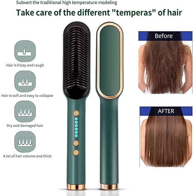 Electric Hair Straightener Brush