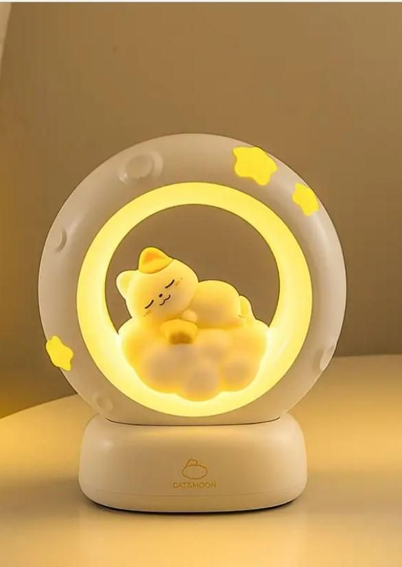 Sleeping Cat Night Lamp